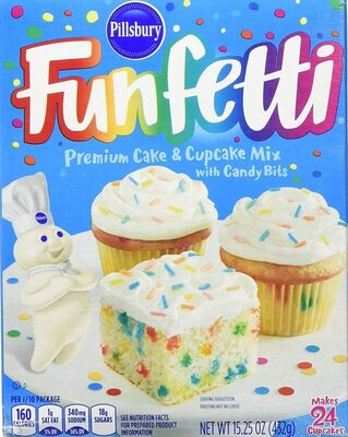 Premium Cake & Cupcake Mix With Candy Bits