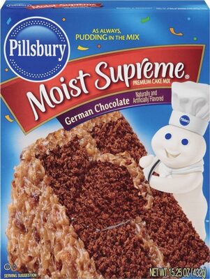 Premium Cupcakes Mix, German Chocolate