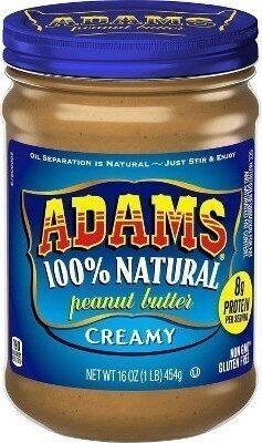 Adams, Peanut Butter, Creamy