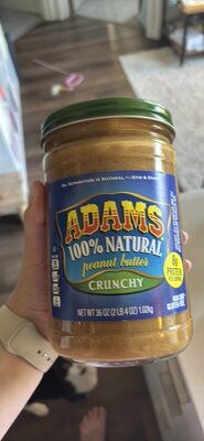 100% Natural Crunchy Peanut Butter, Crunchy