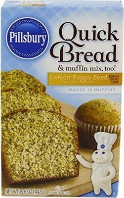 Quick Bread & Muffin Mix, Lemon Poppy Seed