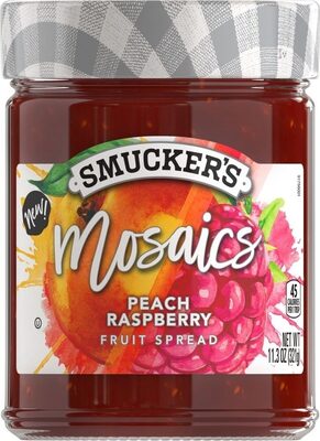 Peach Raspberry Fruit Spread, Peach Raspberry