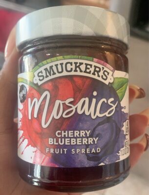 Cherry Blueberry Fruit Spread, Cherry Blueberry