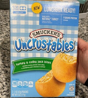 Turkey & Colby Jack Bites, Turkey & Colby Jack
