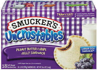 Peanut Butter & Grape Jelly Sandwiches, Peanut Butter & Grape Jelly