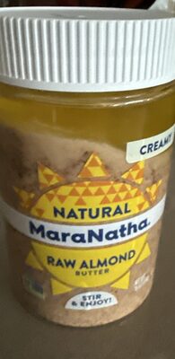 Creamy Raw Almond Butter, Creamy