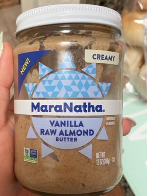 Vanilla Raw Almond Butter, Vanilla