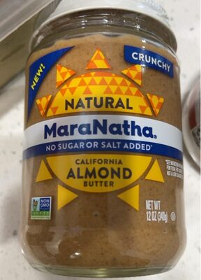 Almond Butter, Crunchy California