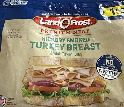 Land O'Frost, Premium, Hickory Smoked Turkey Breast