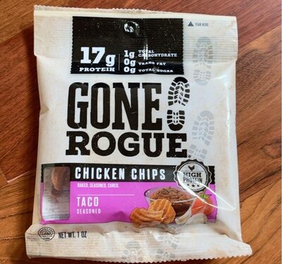 Taco Seasoned Chicken Chips, Taco Seasoned