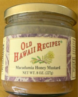 Macadamia Honey Mustard, Macadamia Honey