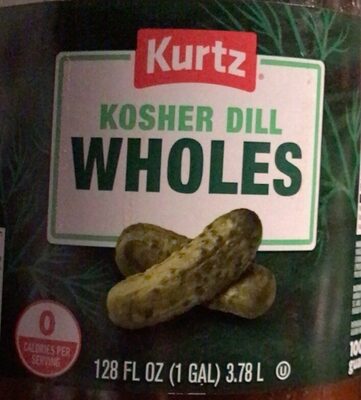 Kurtz, Whole Kosher Dills