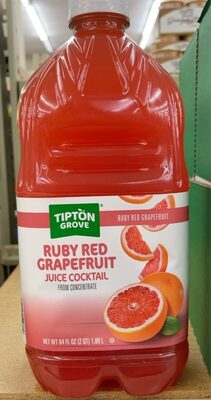 Ruby Red Grapefruit Juice Cocktail From Concentrate, Ruby Red Grapefruit