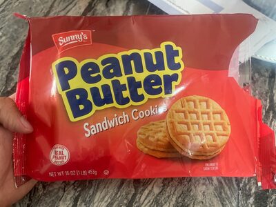 Creme Betweens Sandwich Cookies, Peanut Butter
