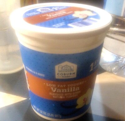 Vanilla 1% Low Fat Yogurt, Vanilla