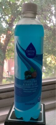Sparkling Water With Green Tea Extract, Blue Berry