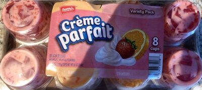 Creme Parfait Gelatin Dessert Variety Pack, Orange, Strawberry