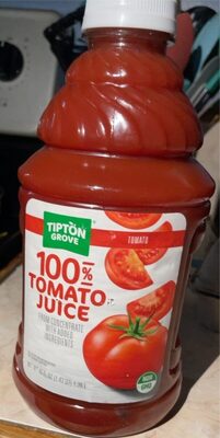 100% Tomato Juice From Concentrate, Tomato