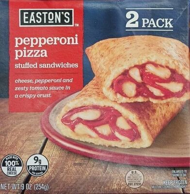 Pepperoni Pizza Stuffed Sandwiches, Pepperoni Pizza