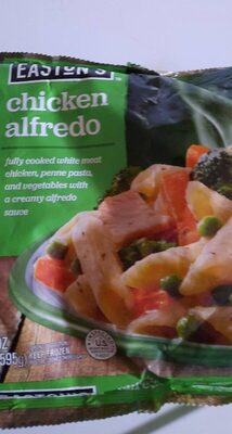Chicken Alfredo Fully Cooked White Meat Chicken, Penne Pasta, And Vegetables With A Creamy Alfredo Sauce, Chicken Alfredo