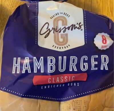 Classic Hamburger Enriched Buns, Classic