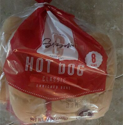 Classic Hot Dog Enriched Buns, Classic