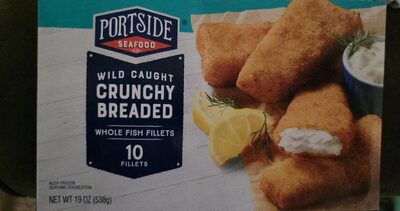 Wild Caught Crunchy Breaded Whole Fish Fillets