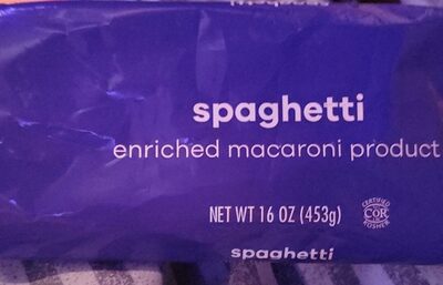 Enriched Macaroni Product, Spaghetti