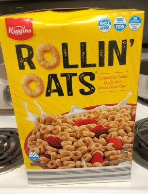 Toasted Oat Cereal Made With Whole Grain Oats, Toasted Oat