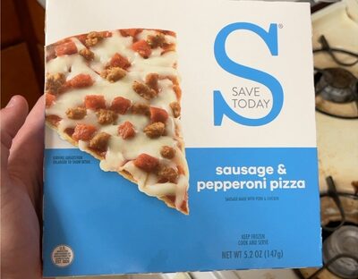 Sausage & Pepperoni Pizza, Sausage & Pepperoni