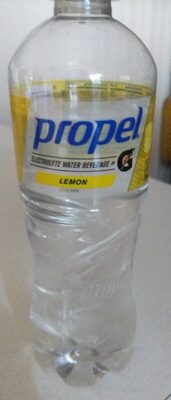 Propel Lemon Flavored Water Beverage 24 Fluid Ounce Plastic Bottle