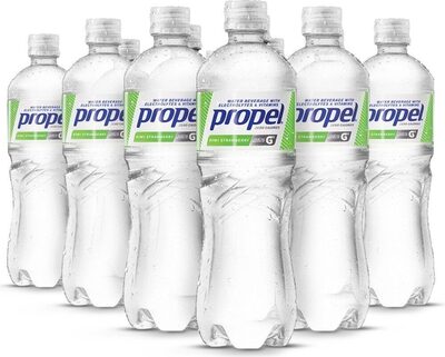 Propel Kiwi Strawberry Flavored Water Beverage 24 Fluid Ounce Plastic Bottle