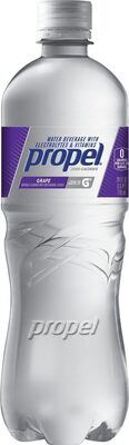 Propel Grape Water Beverage 24 Fluid Ounce Plastic Bottle