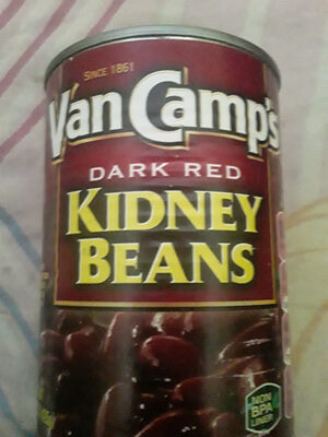 Van Camp's Dark Red Kidney Beans, 7g Protein Per Serving, 15 oz. Can