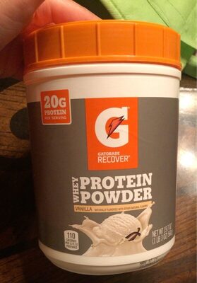 Protein 20 G Whey Protein Powder, Vanilla, Vanilla