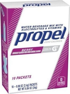Berry Flavored Zero Sugar Electrolyte Water Beverage Mix, Berry