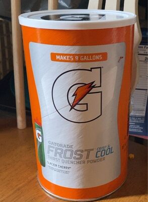 Glacier Cherry Flavored Crisp & Cool Thirst Quencher Powder, Glacier Cherry