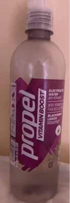 Blackberry Lemon Flavored Vitamin Boost Electrolyte Water Beverage, Blackberry Lemon