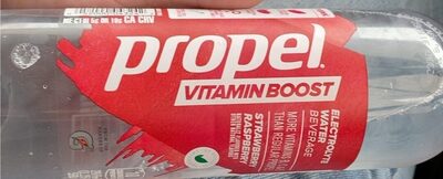 Strawberry Raspberry Flavored Vitamin Boost Electrolyte Water Beverage, Strawberry Raspberry