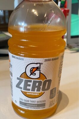 Orange Flavored Zero Sugar Thirst Quencher, Orange