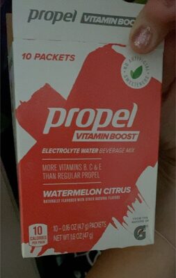 Watermelon Citrus Flavored Vitamin Boost Electrolyte Water Beverage Mix, Watermelon Citrus
