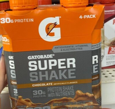 Super Protein Shake With Nutrients, Chocolate, Chocolate