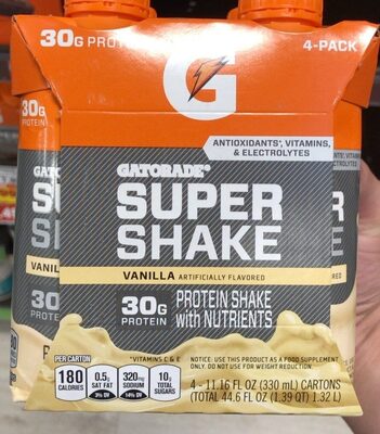 Protein 30 G Super Protein Shake With Nutrients, Vanilla, Vanilla