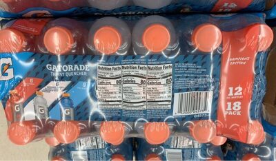 Gatorade Thirst Quencher, 12 Fl Oz, 18 Count
