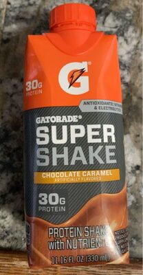 Chocolate Caramel Flavored Super Protein Shake With Nutrients, Chocolate Caramel