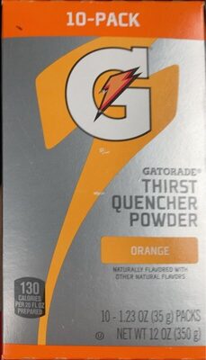 Orange Thirst Quencher Powder, Orange
