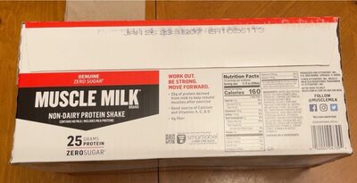 Genuine Zero Sugar Protein 25 G Shake, Vanilla Creme, Vanilla Creme