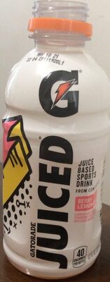 Berry Lemonade Juice Based Sports Drink, Berry Lemonade