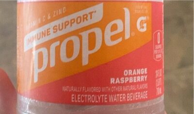 Orange Raspberry Electrolyte Water Beverage, Orange Raspberry