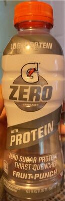 Fruint Punch Zero Sugar Protein Thirst Quencher, Fruit Punch
